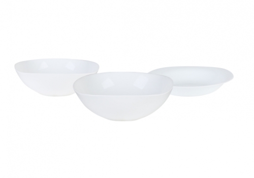 Bowl branco opaline