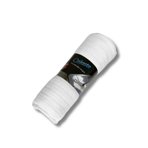 Kit pano alvejado branco em microfibra